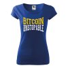 Tričko s potiskem Bitcoin unstopable