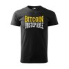 Tričko s potiskem Bitcoin unstopable