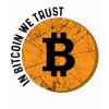 Tričko s potiskem In bitcoin we trust
