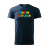 Tričko s potiskem Super Bitcoin