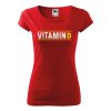 Tričko s potiskem Vitamin B