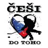 Tričko s potiskem Češi do toho 2