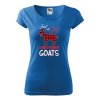 Tričko s potiskem Goats lover