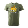 Tričko s potiskem Taco cat