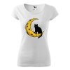 Tričko s potiskem Cat moon 2