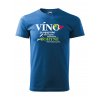 Tričko s potiskem Víno Je Nápoj Bohů