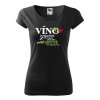 Tričko s potiskem Víno Je Nápoj Bohů