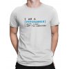 mockup of a man wearing a customizable t shirt against a plain color backdrop 1422 el min