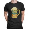 mockup of a man wearing a customizable t shirt against a plain color backdrop 1422 el (1) min
