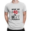 mockup of a man wearing a customizable t shirt against a plain color backdrop 1422 el min (5)