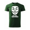 Tričko s potiskem We are Anonymous