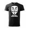 Tričko s potiskem We are Anonymous