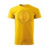 Tričko s potiskem Bitcoin Gold Logo