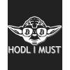 Tričko s potiskem Bitcoin Hodl I Must