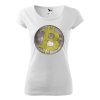 Tričko s potiskem Bitcoin to the Moon