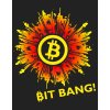 Tričko s potiskem Bitcoin Bit Bang!