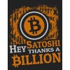 Tričko s potiskem Bitcoin Thanks Satoshi