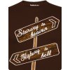 Tričko s potiskem Stairway to heaven / Highway to hell