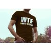 Tričko s potiskem WTF