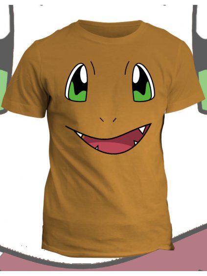 Pokémon tričko Charmander (Pohlaví Dámské, Barva Bílá, Velikost Dětské (8 let))