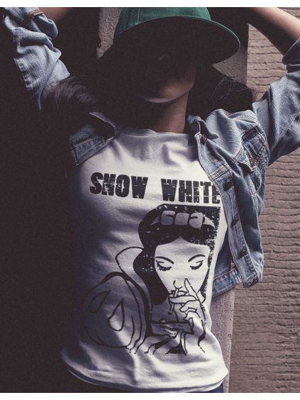 Tričko Snow White (Pohlaví Dámské, Barva Bílá, Velikost Dětské (8 let))