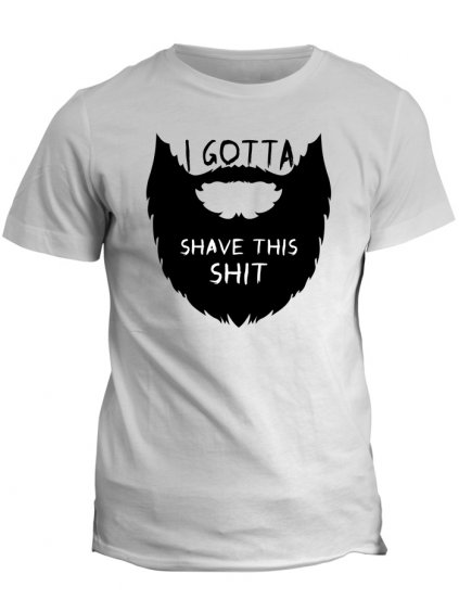 Tričko The Walking Dead - Gotta shave this shit (Pohlaví Dámské, Barva Bílá, Velikost Dětské (8 let))