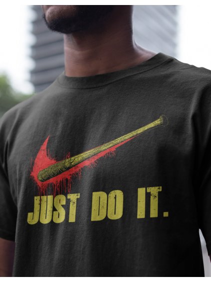 Tričko The Walking Dead - Just do it (Pohlaví Dámské, Barva Bílá, Velikost S)