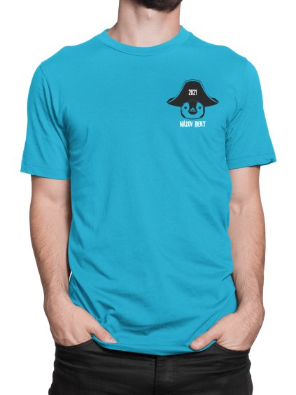 minimal tucnak modre triko min