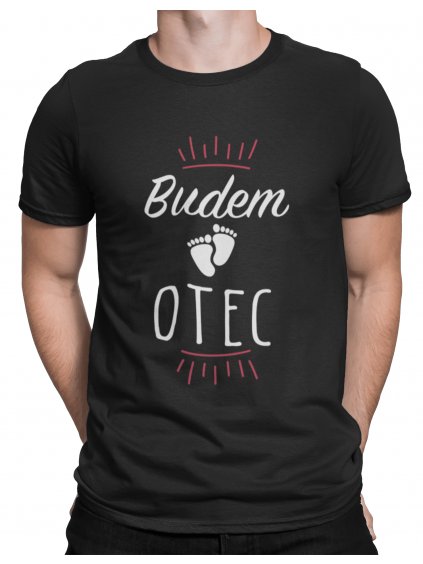 mockup of a man wearing a customizable t shirt against a plain color backdrop 1422 el min