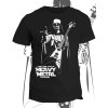 Tričko s potiskem  Darth Metal (Pohlaví Dámské, Barva Bílá, Velikost Dětské (8 let))