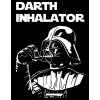Tričko s potiskem Darth Inhalator (Pohlaví Dámské, Barva Bílá, Velikost Dětské (8 let))