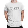 mockup of a man wearing a customizable t shirt against a plain color backdrop 1422 el min