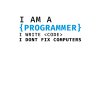I AM PROGRAMMER black
