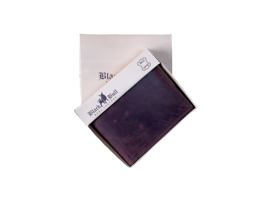 Pánská kožená peněženka Black Bull burgundy