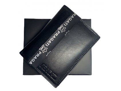Pánská kožená peněženka pragati 306 black