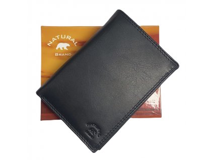 Pánská kožená peněženka black
