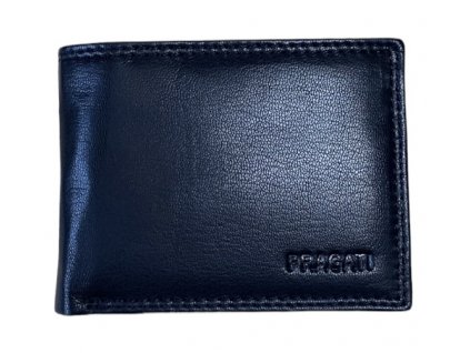 malá pánská kožená peněženka pragati fashion black