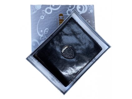Pánská kožená peněženka charro černá