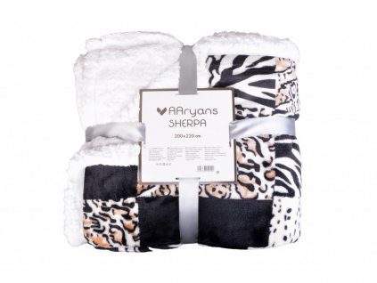 38482 2 deka s berankem sherpa fur 200x220 cm