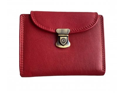 Dámská kožená peněženka guru leather 404 red