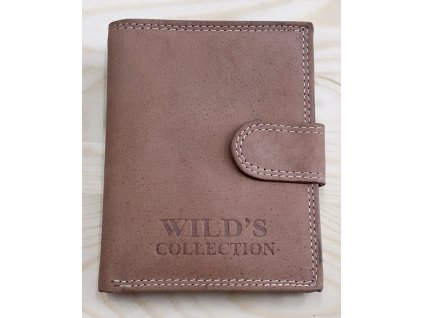 Pánská kožená peněženka s přezkou Wild´s Collection tan