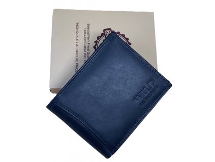 Pánská kožená peněženka md-5600 černá