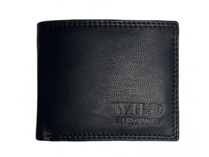 Pánská kožená peněženka Wild Fashion4U černá