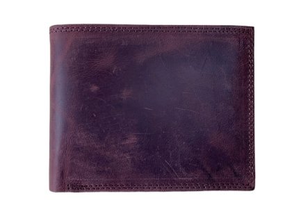 Pánská kožená peněženka burgundy