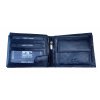 Pánská kožená peněženka black rfid secure