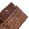 Pánská kožená peněženka s přezkou Wild Fashion brown