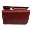 Elegantní dámská peněženka klasického designu v červené barvě