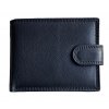 Pánská kožená peněženka s přezkou black 5700-L