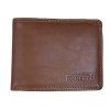 Pánská kožená peněženka Roberto světle hnědá buff-601