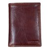 Pánská kožená peněženka pragati brown rfid secure